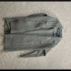 AE gray cardigan
